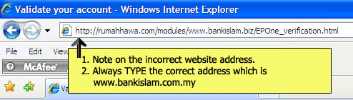 Internet Banking Bank Islam Malaysia Berhad